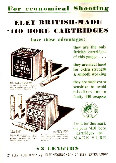 Eley-Kynoch Advert 1939